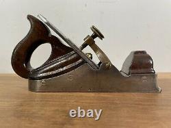 Antique Scottish Pattern Smoothing Woodwork Plane, Hearnshaw Bros. Cutter