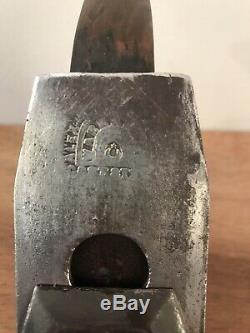 Antique Scottish Smoothing Plane Woodwork Tool Mathieson, Moulsen Brothers