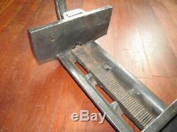 Antique Sheldon 7'' Jaw Quick Release Woodworking Vise old vtg tool