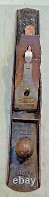 Antique Stanley Bailey No. 7 Smooth Bottom Jointer Plane Vintage woodworking