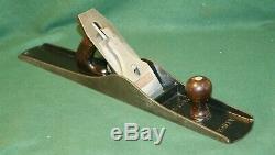 Antique Stanley Bailey No7 Corrugated Type 19 Woodworking Jointer Plane INV#JA03