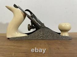 Antique Stanley Bedrock 603 Smoothing Hand Plane Catherine Kennedy Engraved