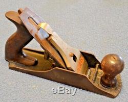 Antique Stanley Bedrock 604 Wood Plane Woodworking Tool Vintage