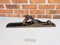 Antique Stanley Jointer Plane Woodworking Corrugated No. 7
