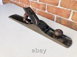 Antique Stanley Jointer Plane Woodworking Corrugated No. 7