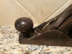 Antique Stanley No. 1 Small Smoothing Plane Woodworking Tool