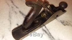Antique Stanley No 10 Rabbet Plane Vintage Carriage Woodworking tool