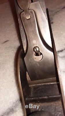 Antique Stanley No 10 Rabbet Plane Vintage Carriage Woodworking tool