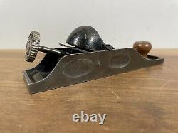 Antique Stanley No. 131 Adjustable Double End Block Plane Woodwork Tool