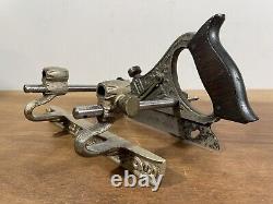 Antique Stanley No. 141 Adjustable Bullnose Plow Plane Woodwork Tool