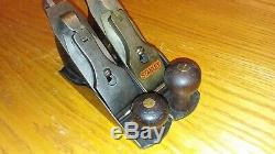 Antique Stanley No 2 C Corrugated Bottom Woodworking Plane Vintage Tool