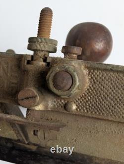 Antique Stanley No 45 Combination Plane Made in USA Woodworking Hand Plane