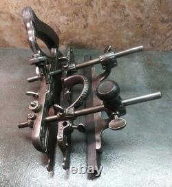 Antique Stanley No. 45 Combination Plane USA woodworking tool