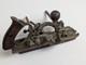 Antique Stanley No 45 Combination Plane Woodworking Tool Floral Cast Iron Patina