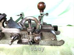 Antique Stanley No. 45 Molding Plane Carpenters Woodworking Vintage Tool