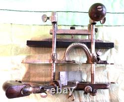 Antique Stanley No. 45 Molding Plane Carpenters Woodworking Vintage Tool