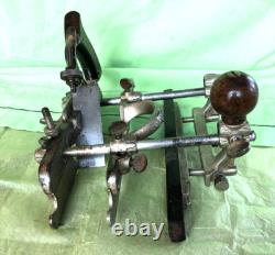 Antique Stanley No. 45 Molding Plane Carpenters Woodworking Vintage Tool
