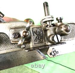 Antique Stanley No. 45 Molding Plane Carpenters Woodworking Vintage Tool