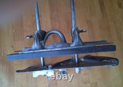 Antique Stanley No. 45 Woodworking Plane & Cutter Blades In Box