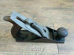 Antique Stanley R&L. Co Bed Rock Wood Plane No. 604 Corrugated Bottom Woodworking