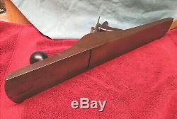 Antique Stanley Rule Level No. 7 Jointer Plane Carpentry Woodwork Pre-WW2 Notch