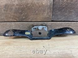 Antique Stanley Spoke Shave Adjustable Woodworking Tool England