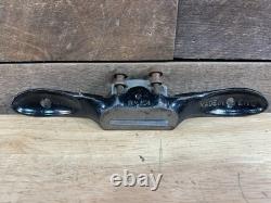 Antique Stanley Spoke Shave Adjustable Woodworking Tool England