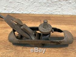 Antique Stanley Victor No. 20 Circular Compass Wood Woodworking Plane