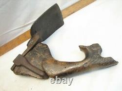 Antique Stirrup Adz Shipwright Wood Tool Ship Builder Adze Carpenter Woodworking