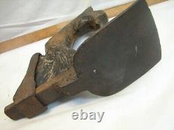 Antique Stirrup Adz Shipwright Wood Tool Ship Builder Adze Carpenter Woodworking