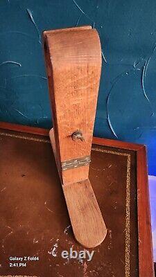 Antique Stitching Pony Horse Clamp Leg Vise Rustic Primitive Woodworking Signed