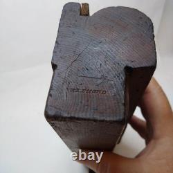 Antique V A Emond Quebec 1 1/2 Wooden Molding Plane Woodworking Hand Tool