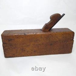 Antique V A Emond Quebec 1 1/2 Wooden Molding Plane Woodworking Hand Tool