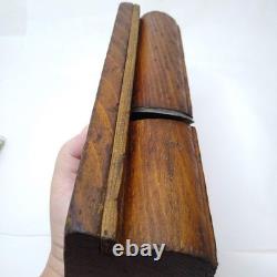 Antique V A Emond Quebec 1 1/2 Wooden Molding Plane Woodworking Hand Tool