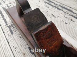 Antique / Vintage BIG 22 Inches Heavy Wood I SORBY SHEFFIELD Wooden Planer