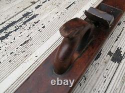 Antique / Vintage BIG 22 Inches Heavy Wood I SORBY SHEFFIELD Wooden Planer