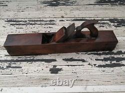 Antique / Vintage BIG 22 Inches Heavy Wood I SORBY SHEFFIELD Wooden Planer