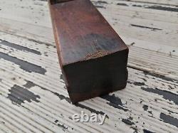 Antique / Vintage BIG 22 Inches Heavy Wood I SORBY SHEFFIELD Wooden Planer