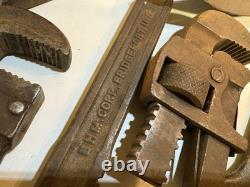 Antique Vintage Carpentry Tools Stanley Bailey smoothing plane Ford Indian USA