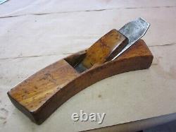 Antique Vintage Cherry 1837 Coopers Sun Woodworking Barrel Makers Plane Tools