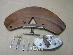 Antique Vintage Coopers Walnut Croze Woodworking Planes Tools with Cutters