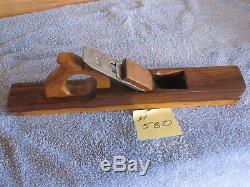 Antique Vintage Lignum Vitae Nautical Shipwrights 17 Woodworking Plane Tool