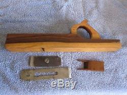 Antique Vintage Lignum Vitae Nautical Shipwrights 17 Woodworking Plane Tool