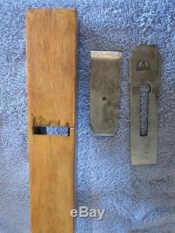 Antique Vintage Lignum Vitae Nautical Shipwrights 17 Woodworking Plane Tool