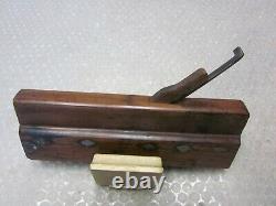 Antique Vintage Nautical Hardwood, Steel & Brass Profile Woodworking Plane Tools