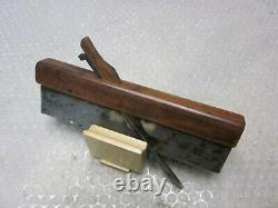Antique Vintage Nautical Hardwood, Steel & Brass Profile Woodworking Plane Tools