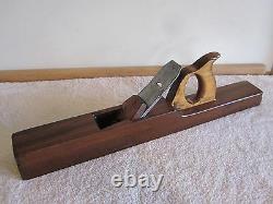 Antique Vintage Nautical Rosewood Shipwrights 21-3/4 Tool Woodworking Plane