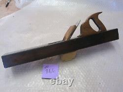 Antique Vintage Nautical Rosewood Shipwrights 22-1/2 Woodworking Plane Tool