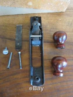 Antique Vintage R. M. Rumbold Butt Mortise Woodworking Plane with Box Tool