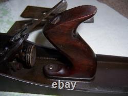 Antique Vintage Stanley Bailey No. 7C Jointer Woodworking Plane Corrugated Sole
